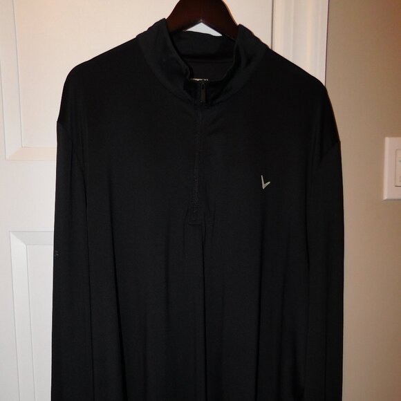 Mens Callaway 1/4 Zip XXL Black - Picture 1 of 1